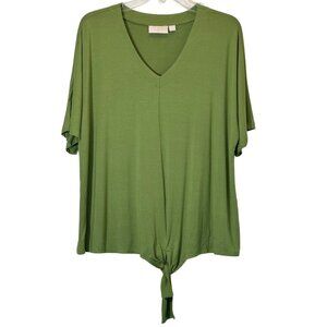 Women Green Blouse  Size M